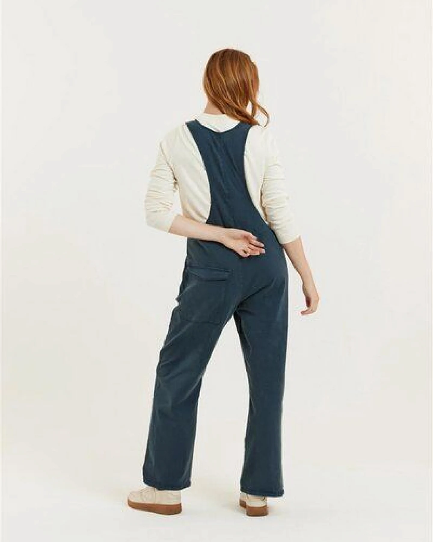 Flax and Loom Tencel-Baumwoll Latzhose Mary Lou – Ansicht 3