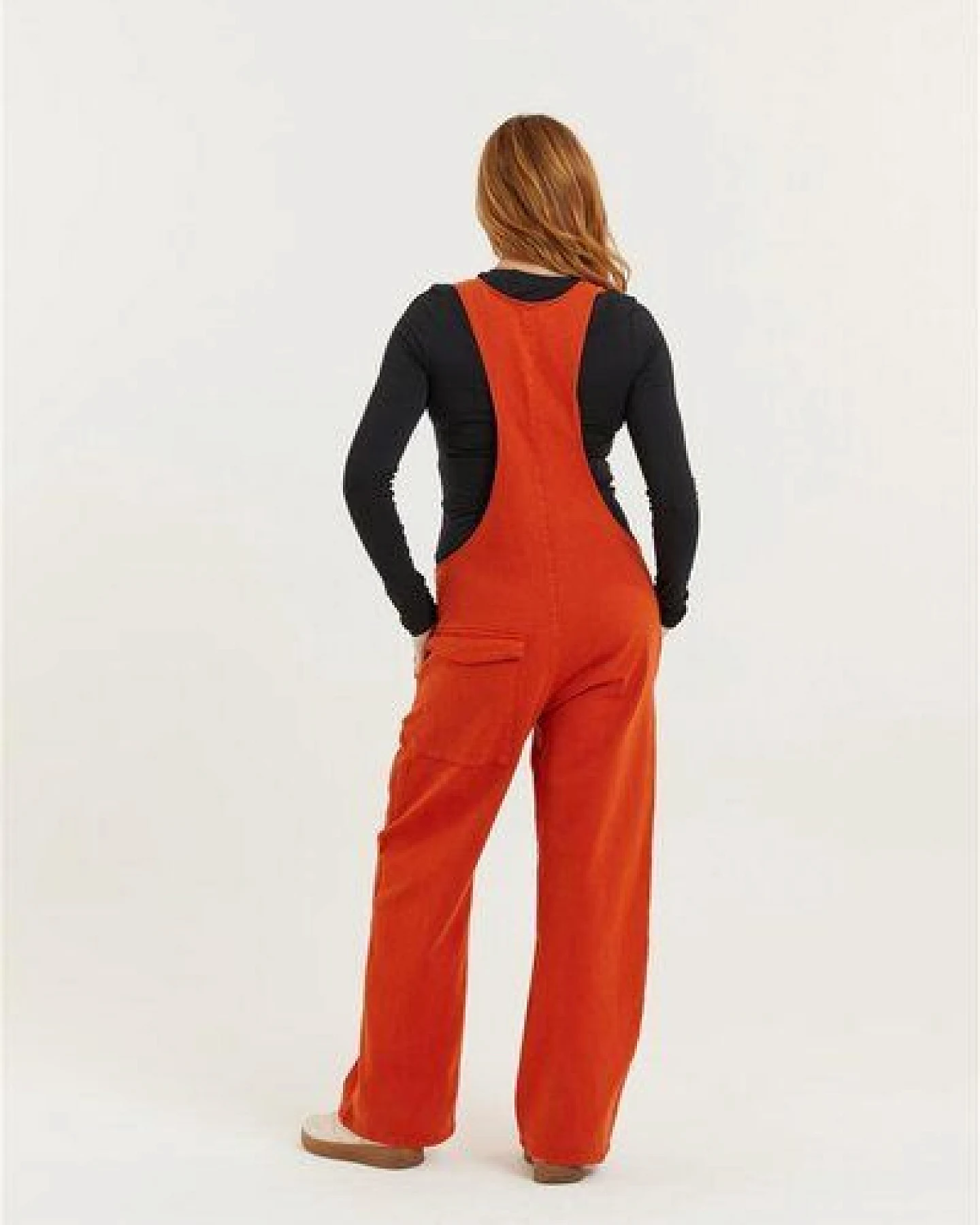 Flax and Loom Tencel-Baumwoll Latzhose Mary Lou – Ansicht 3