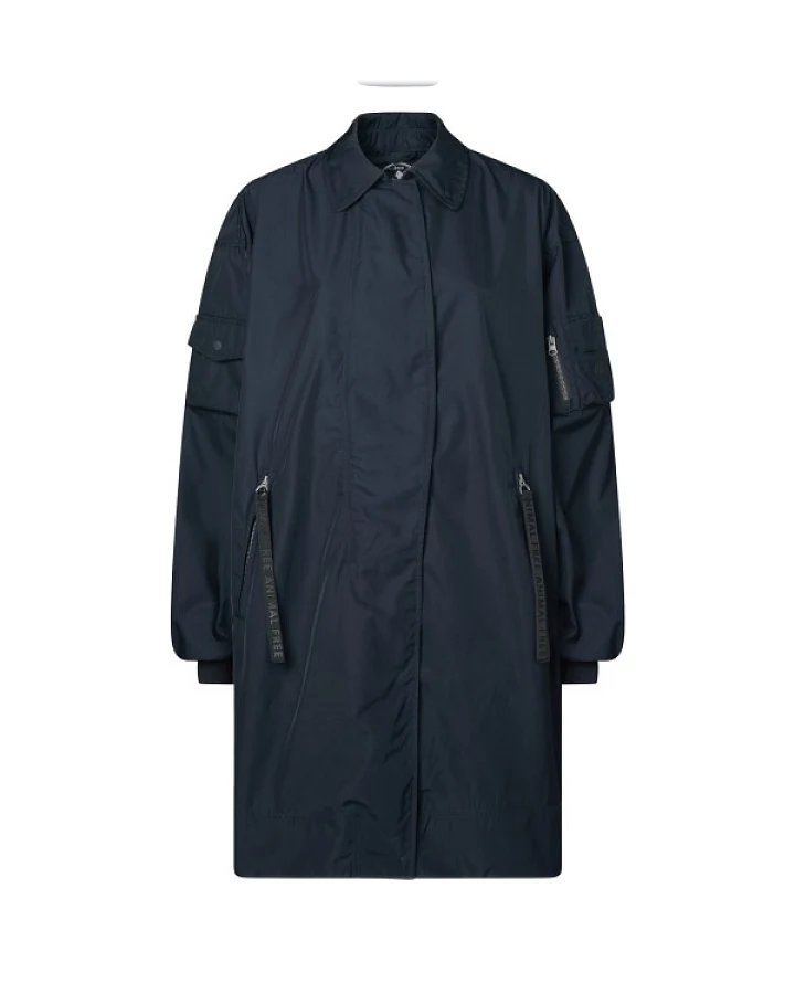 Save the Duck - Women's Lauryn - Mantel Gr 0 - XS blau