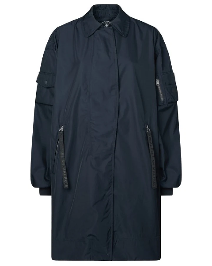 Save the Duck - Women's Lauryn - Mantel Gr 0 - XS blau