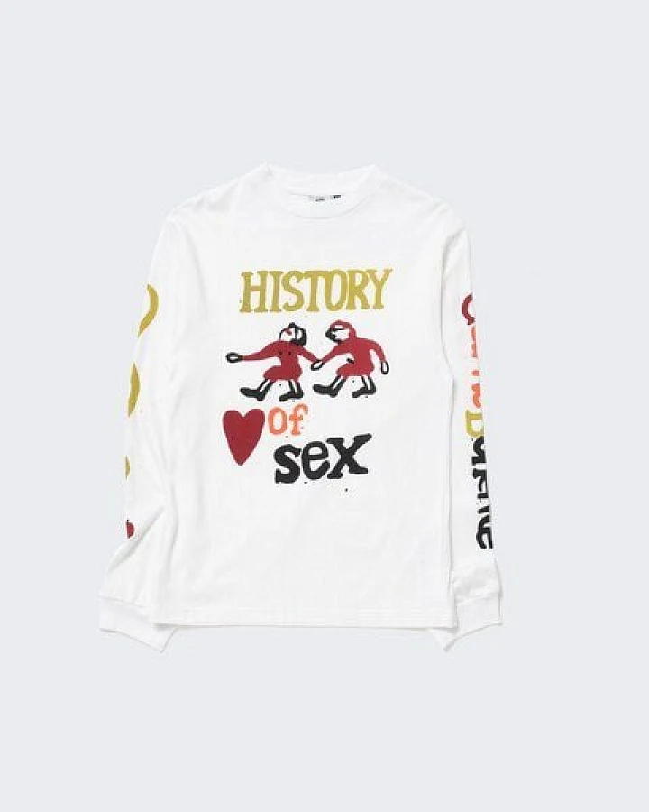CARNE BOLLENTE Longsleeve - History of Sex aus biologisch angebauter Baumwolle