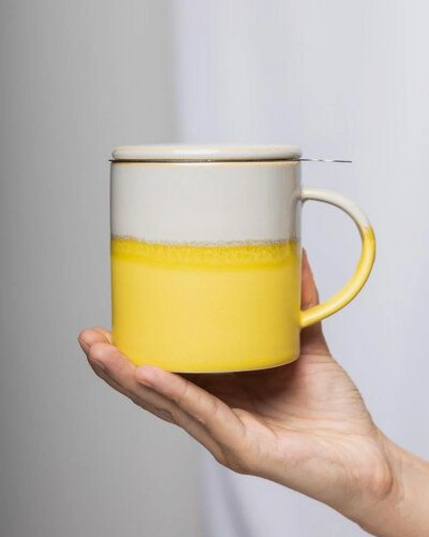TRANQUILLO Teetasse mit Teesieb Industrial, 410ml POR658, POR659, POR660 – Ansicht 3