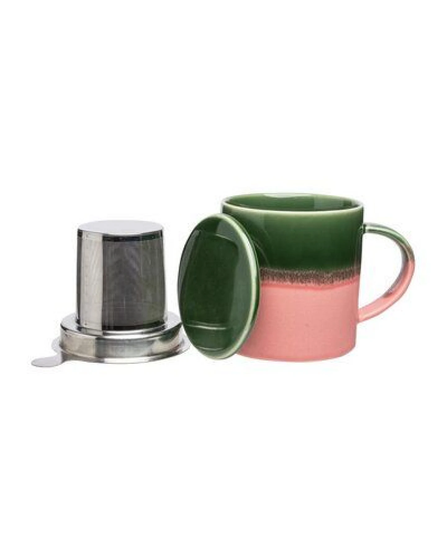 TRANQUILLO Teetasse mit Teesieb Industrial, 410ml POR658, POR659, POR660 – Ansicht 3
