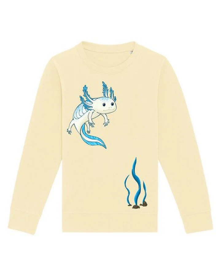 Spangeltangel Kinder-Sweatshirt "Axolotl"