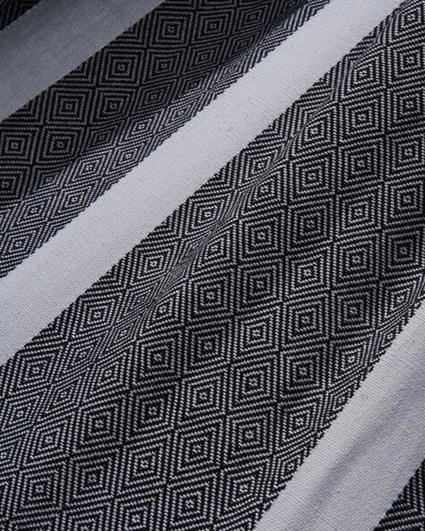 HängemattenGlück Kissenbezug aus reiner Bio Baumwolle 60x60cm Grautöne – Ansicht 3