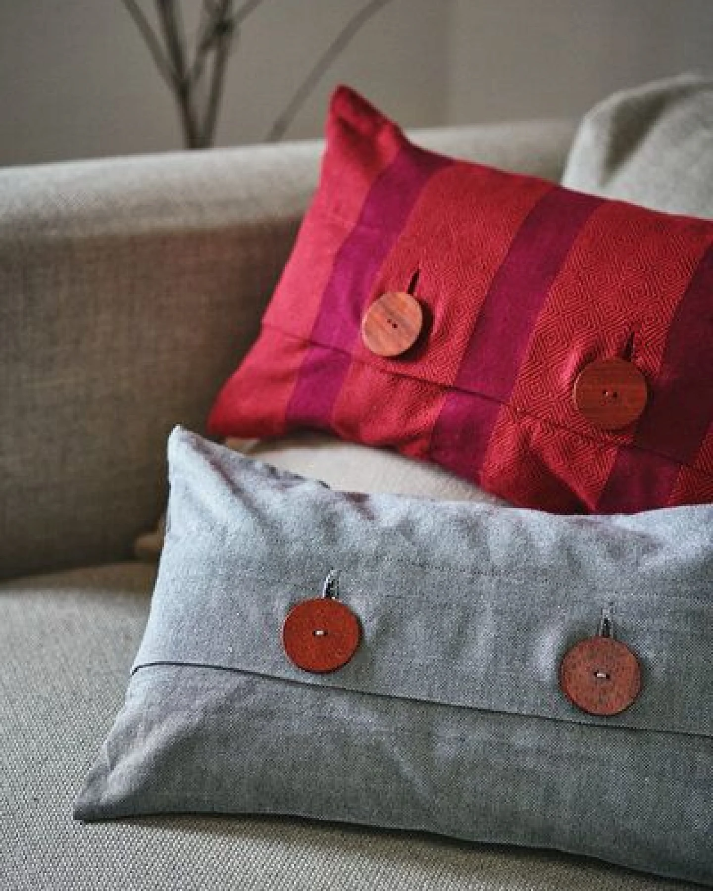 HängemattenGlück Kissenbezug aus reiner Bio Baumwolle 50x30cm viele Farben – Ansicht 3