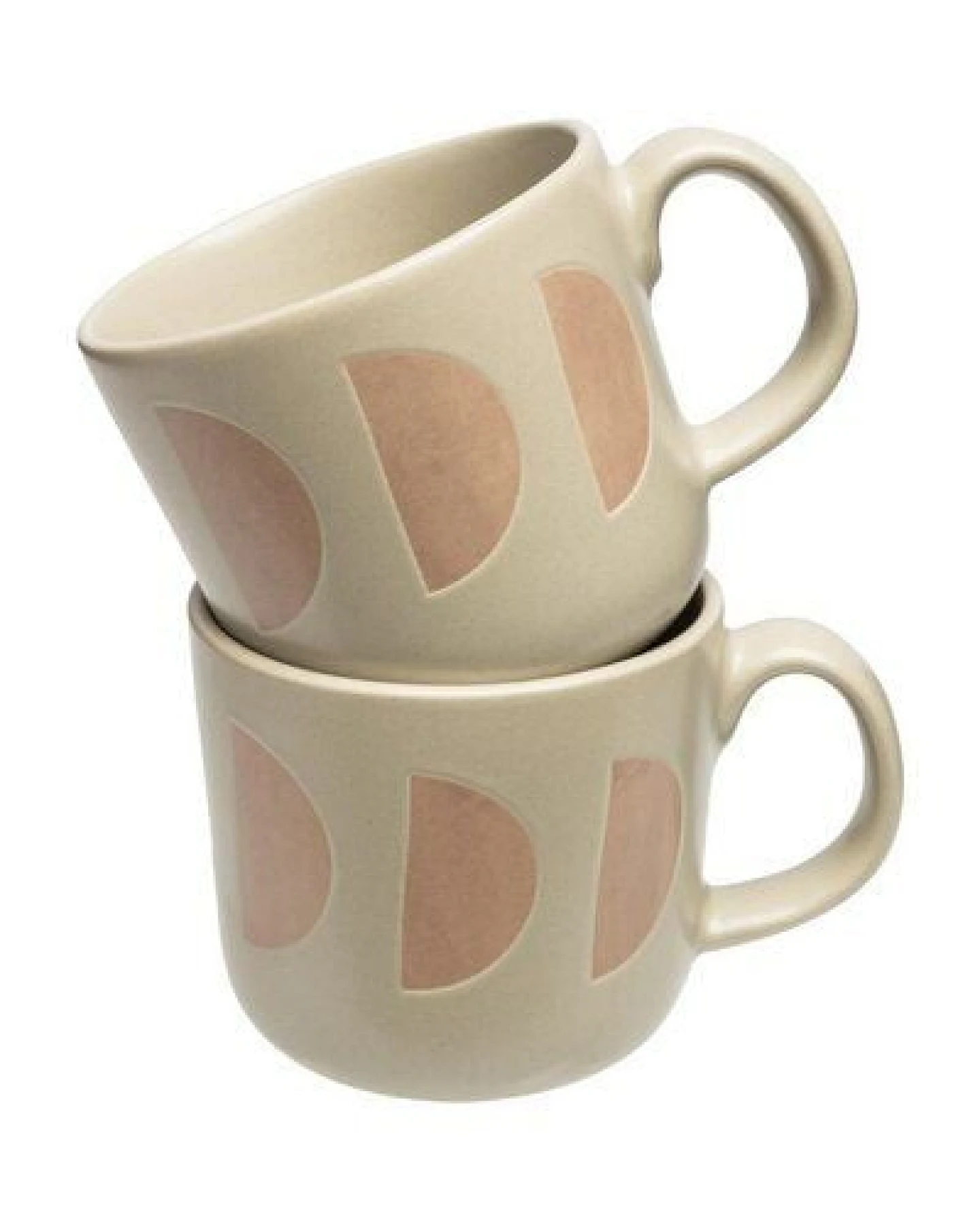 TRANQUILLO Tasse Art Deco aus Steinzeug 4 Varianten 400 ml – Ansicht 3