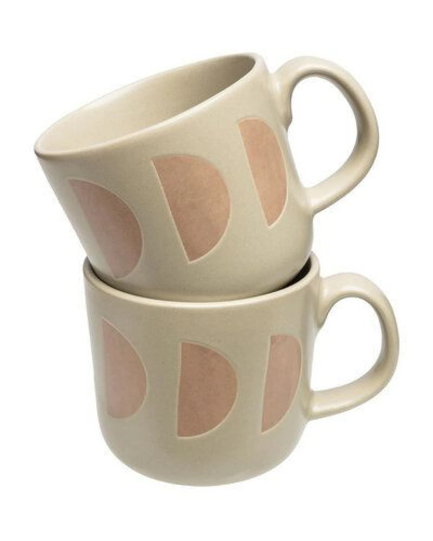 TRANQUILLO Tasse Art Deco aus Steinzeug 4 Varianten 400 ml – Ansicht 2