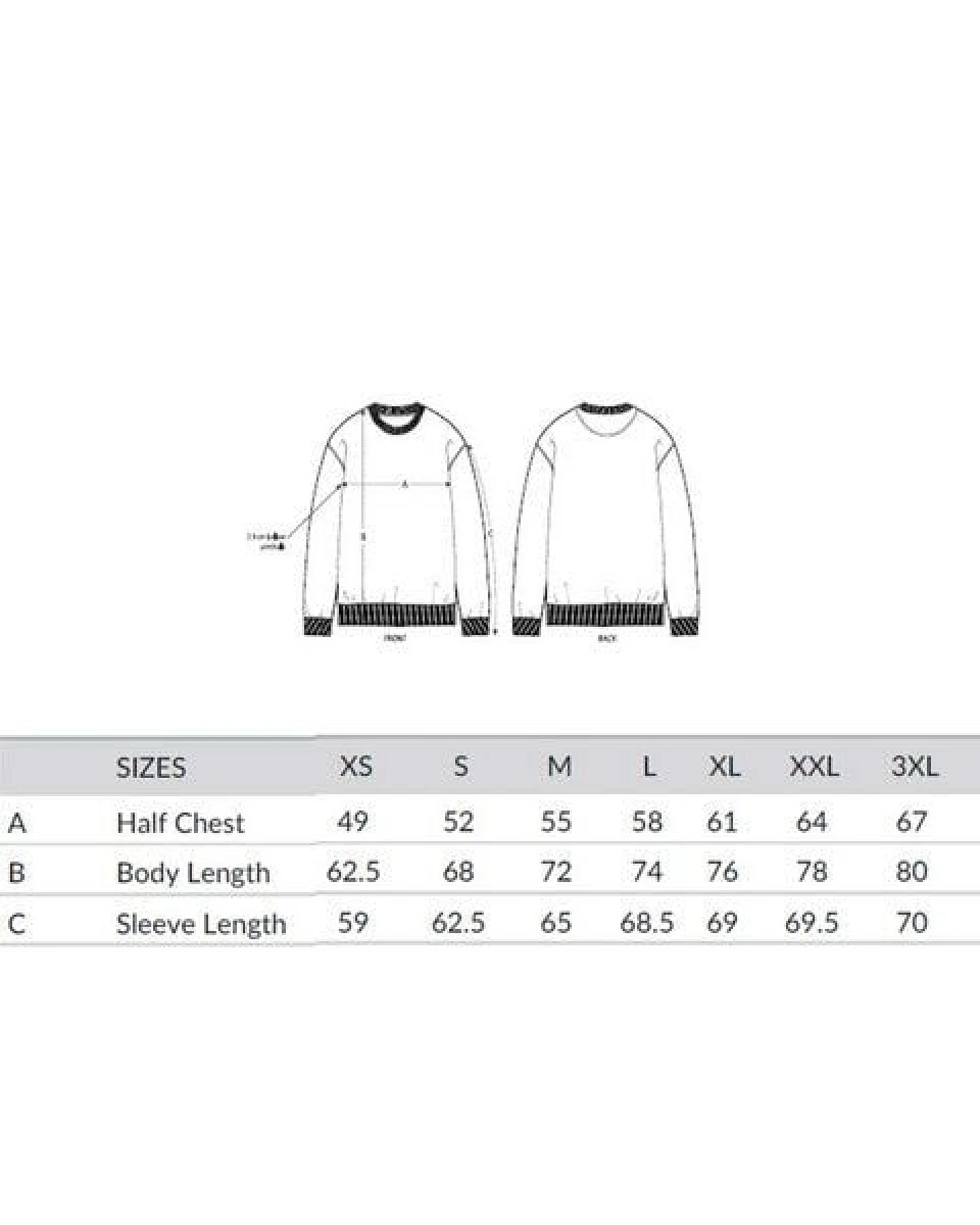 YTWOO Essential Comfort: Unisex Terry Sweatshirt mit Rundhalsausschnitt – Ansicht 4