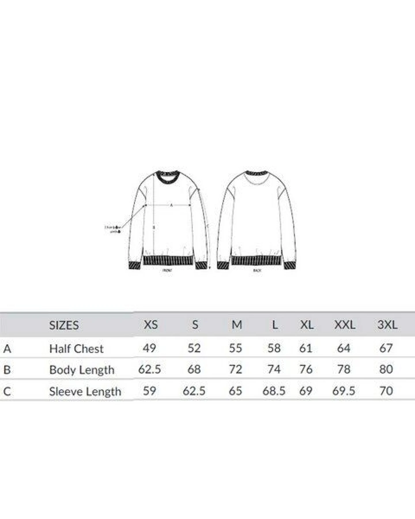 YTWOO Essential Comfort: Unisex Terry Sweatshirt mit Rundhalsausschnitt – Ansicht 4