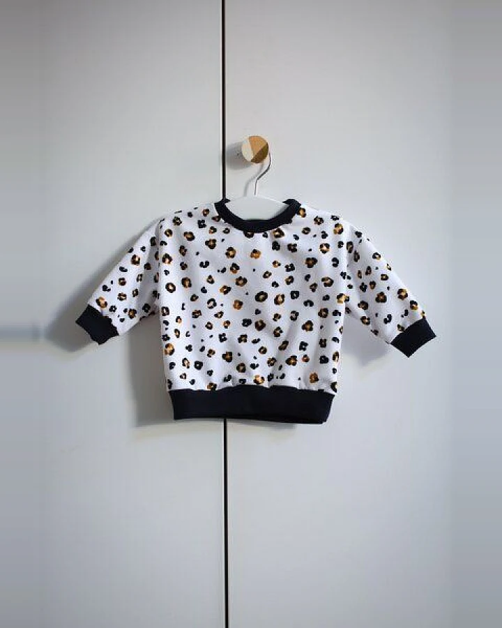 Baby Sweat Pullover *Leo* Bio Baumwolle