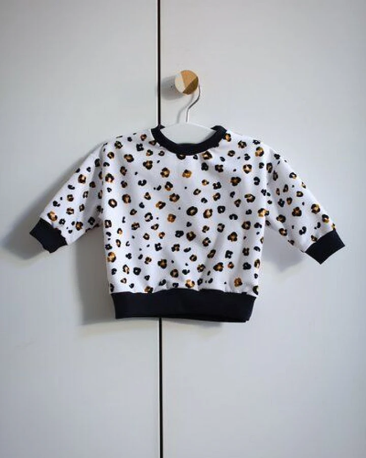 Baby Sweat Pullover *Leo* Bio Baumwolle