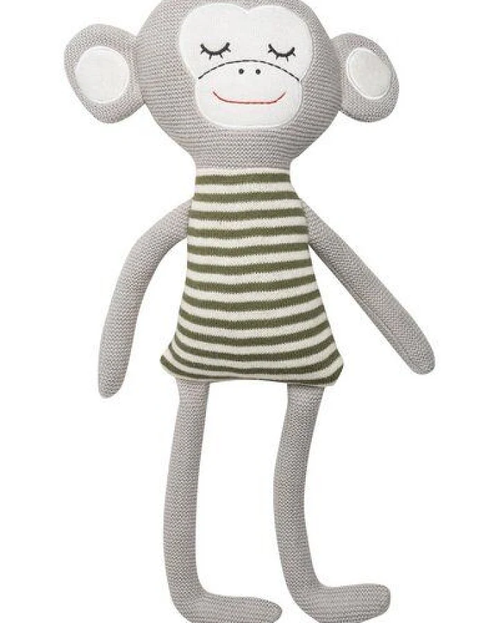 TRANQUILLO Kuscheltier MONKEY aus Bio-Baumwolle (KUS763)