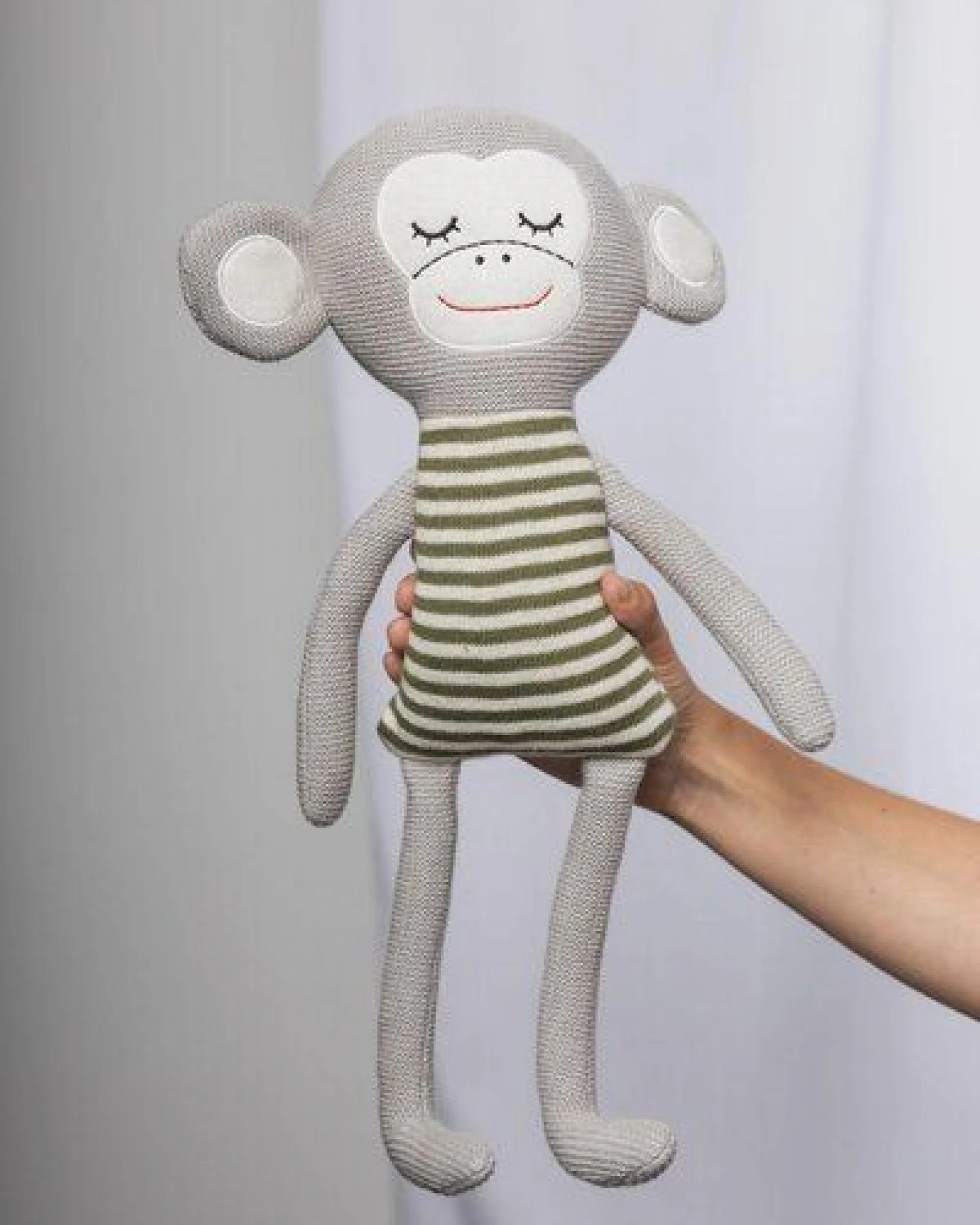 TRANQUILLO Kuscheltier MONKEY aus Bio-Baumwolle (KUS763) – Ansicht 3