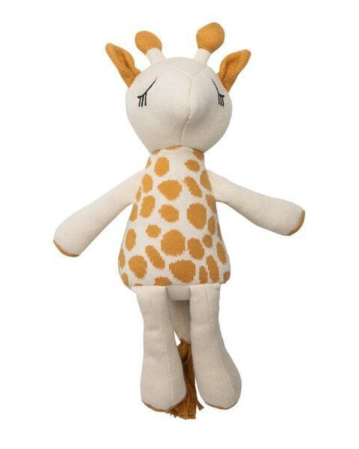 TRANQUILLO Kuscheltier GIRAFFE aus Bio-Baumwolle (KUS768)