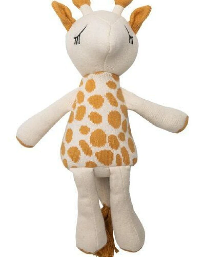 TRANQUILLO Kuscheltier GIRAFFE aus Bio-Baumwolle (KUS768)