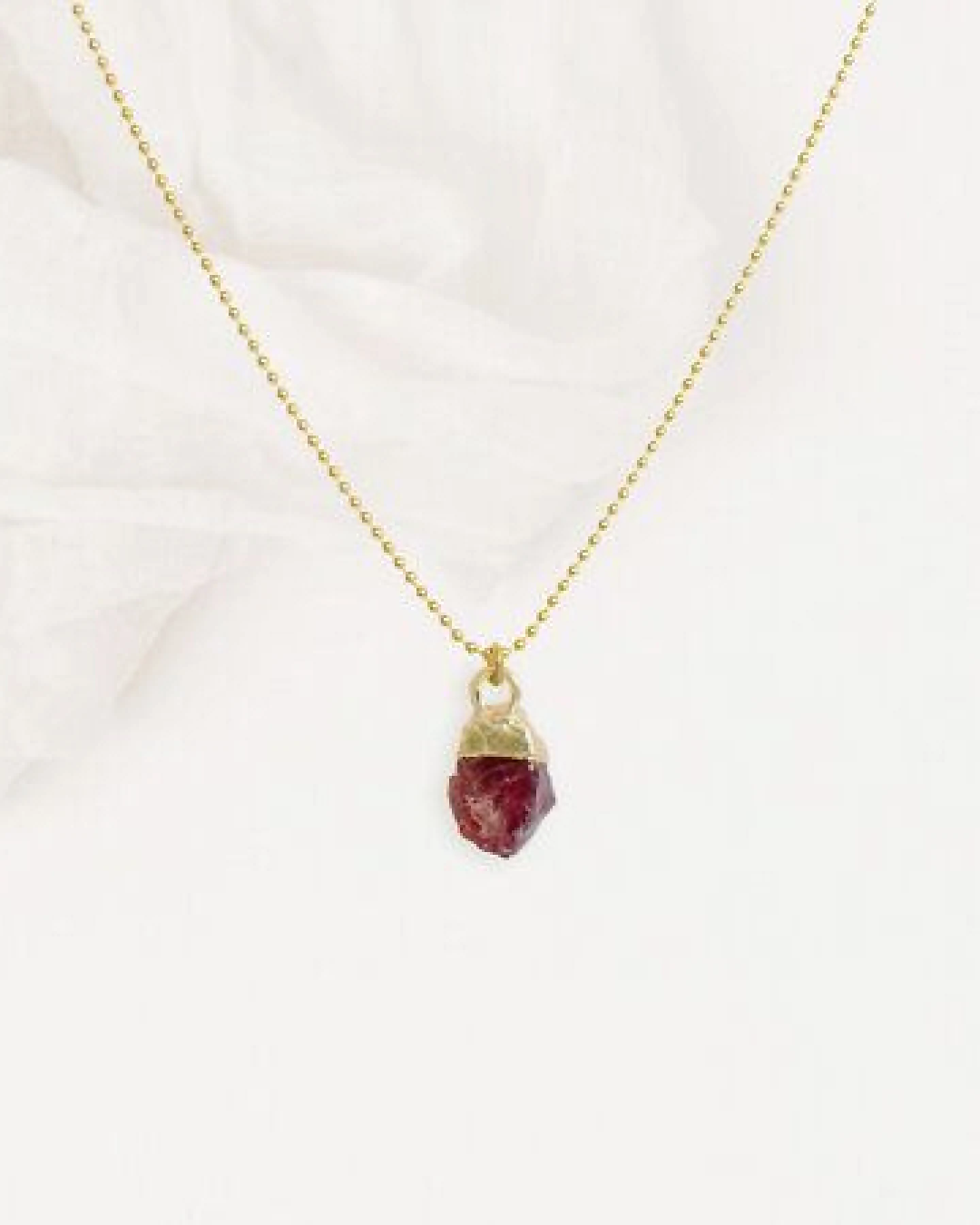 renna deluxe Geburtsstein Kette Gold – Ansicht 3