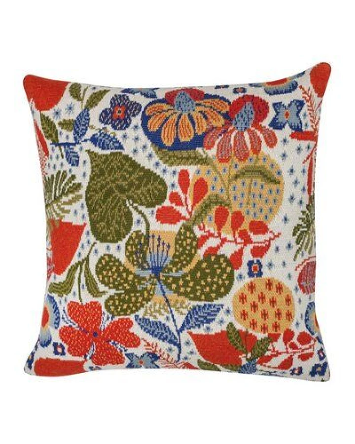 TRANQUILLO Kissenbezug FLOWER, Baumwolle GOTS-zertifiziert, 50 x 50 cm (KUS769)