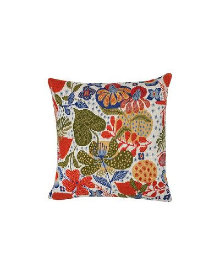 TRANQUILLO Kissenbezug FLOWER, Baumwolle GOTS-zertifiziert, 50 x 50 cm (KUS769)