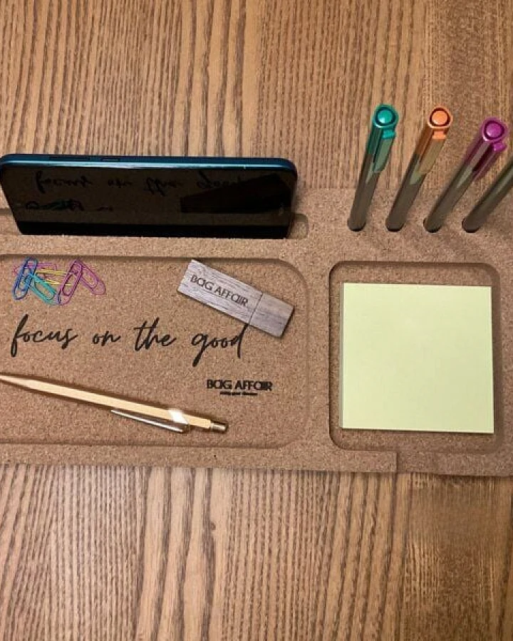 Bag Affair Schreibtisch Organizer Kork - Focus on the good