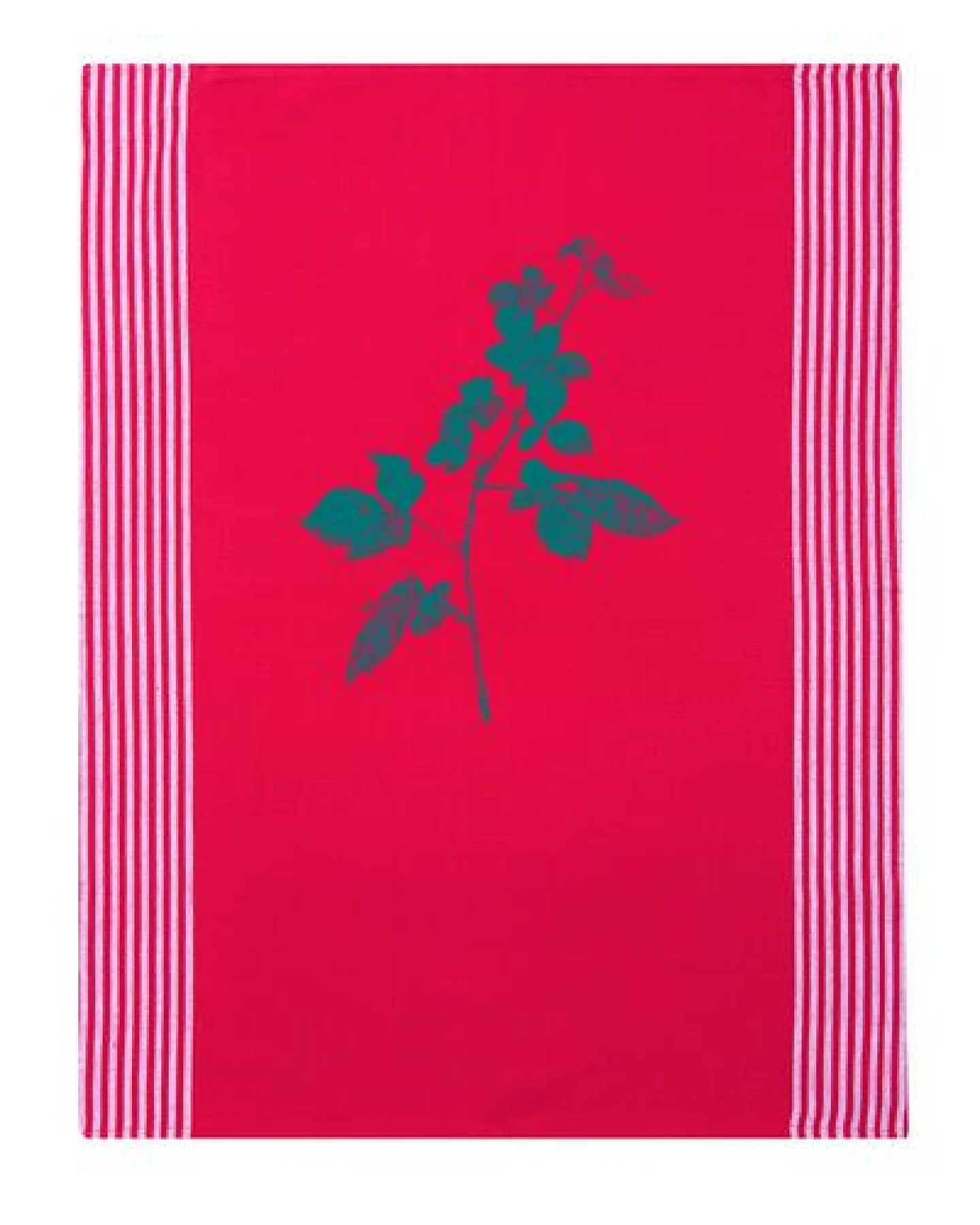 Hirschkind Bio & Fair-Trade-Geschirrtuch "Brombeere" rot – Ansicht 2