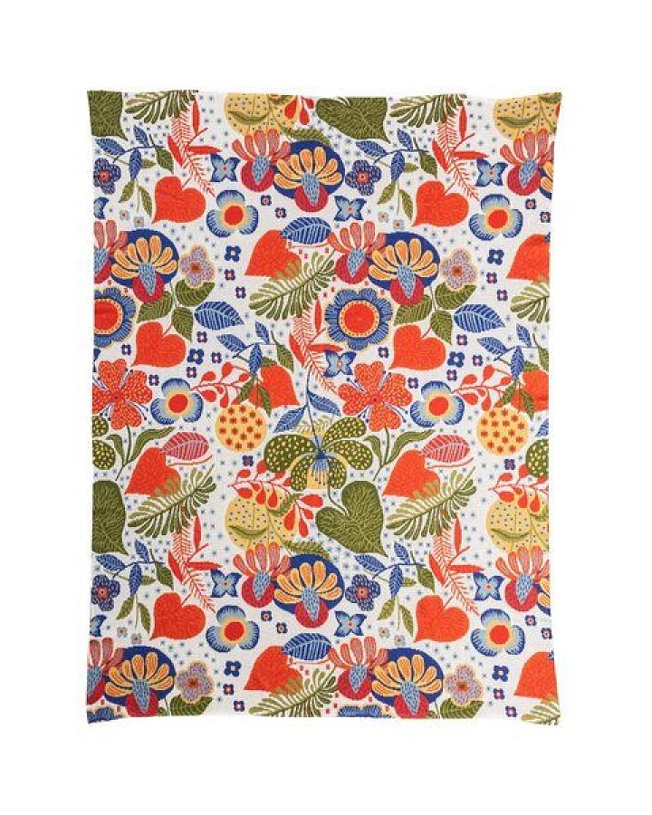 TRANQUILLO Strickdecke FLOWER (BS222)