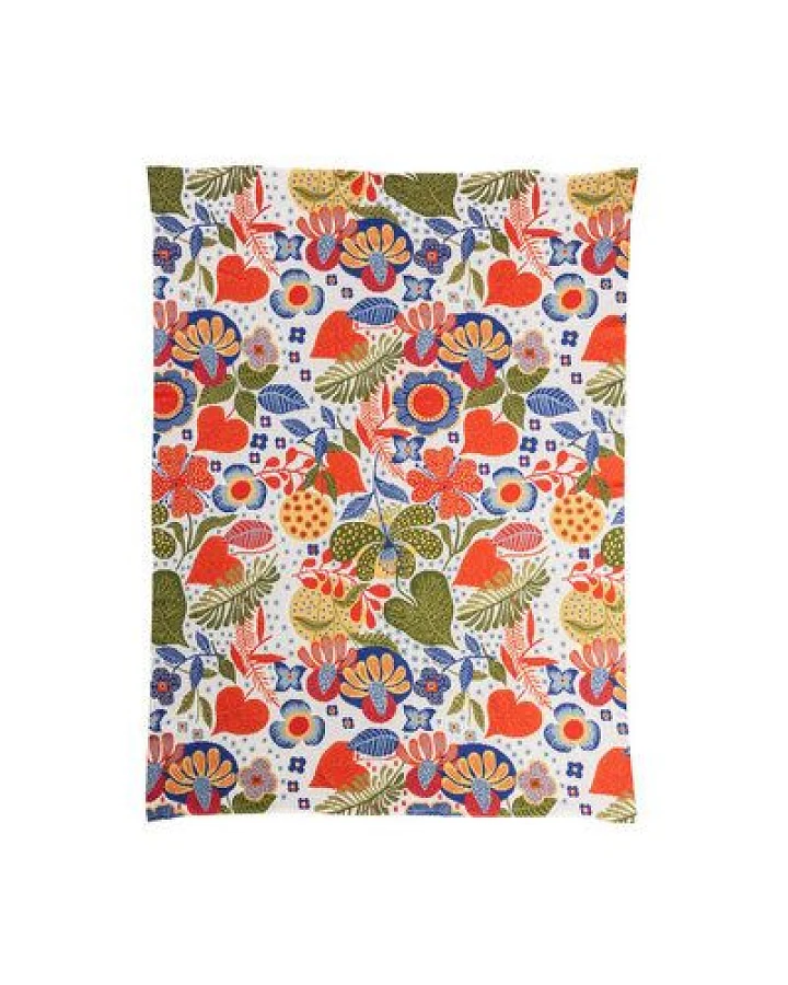TRANQUILLO Strickdecke FLOWER (BS222)