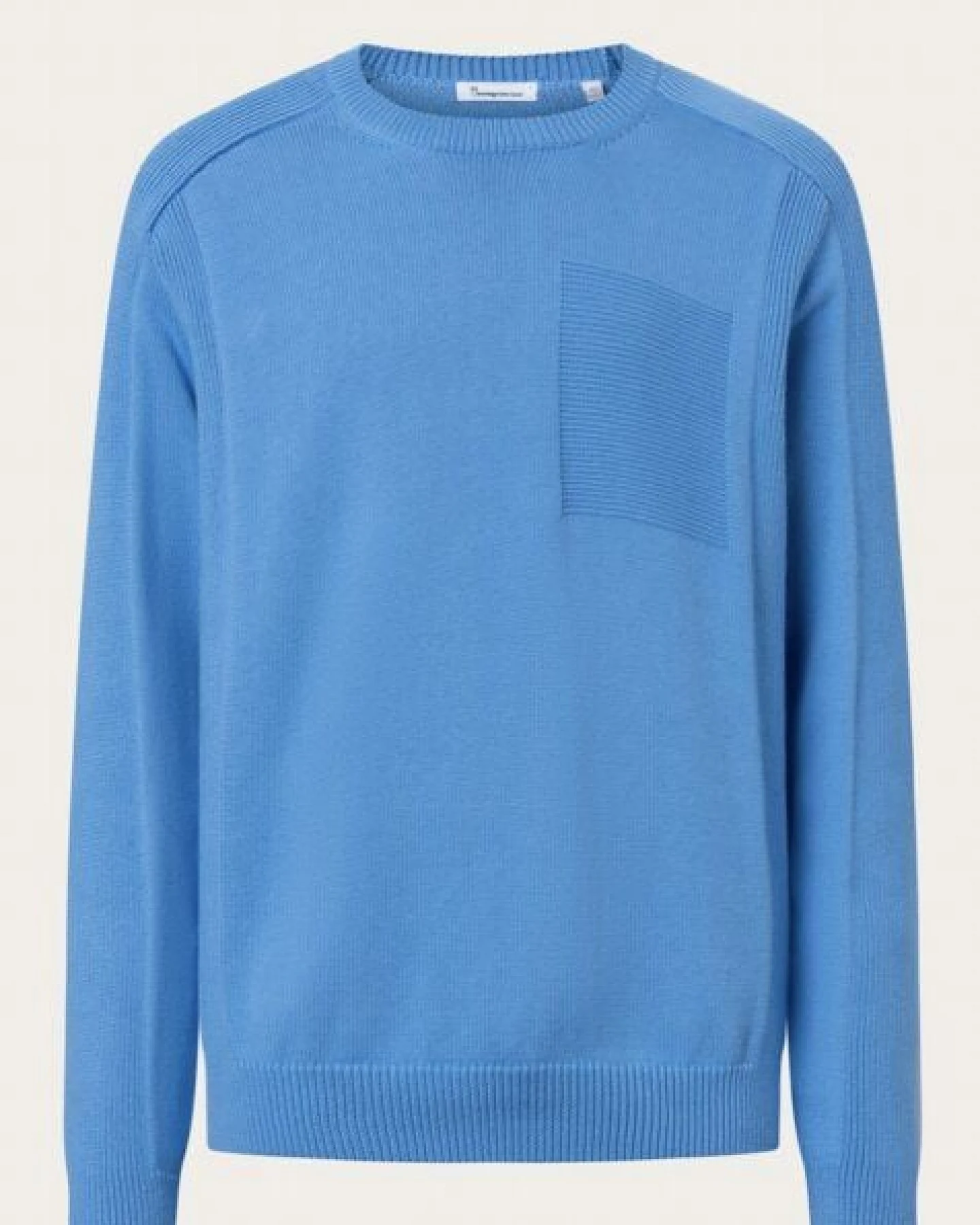 KnowledgeCotton Apparel O-Neck Pullover Cotton Knit Herren – Ansicht 3