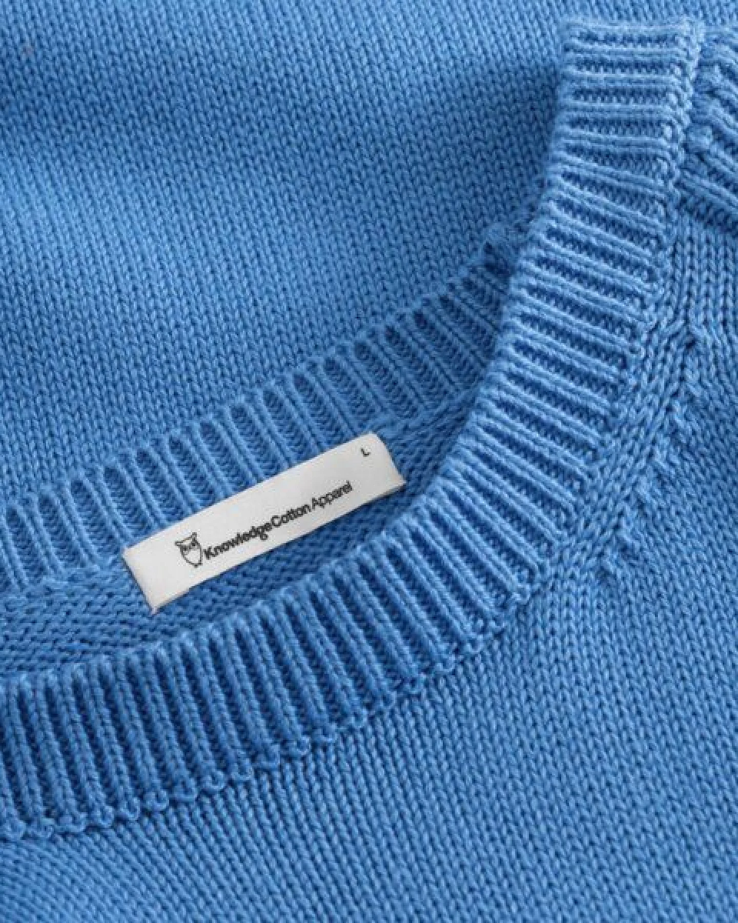 KnowledgeCotton Apparel O-Neck Pullover Cotton Knit Herren – Ansicht 4