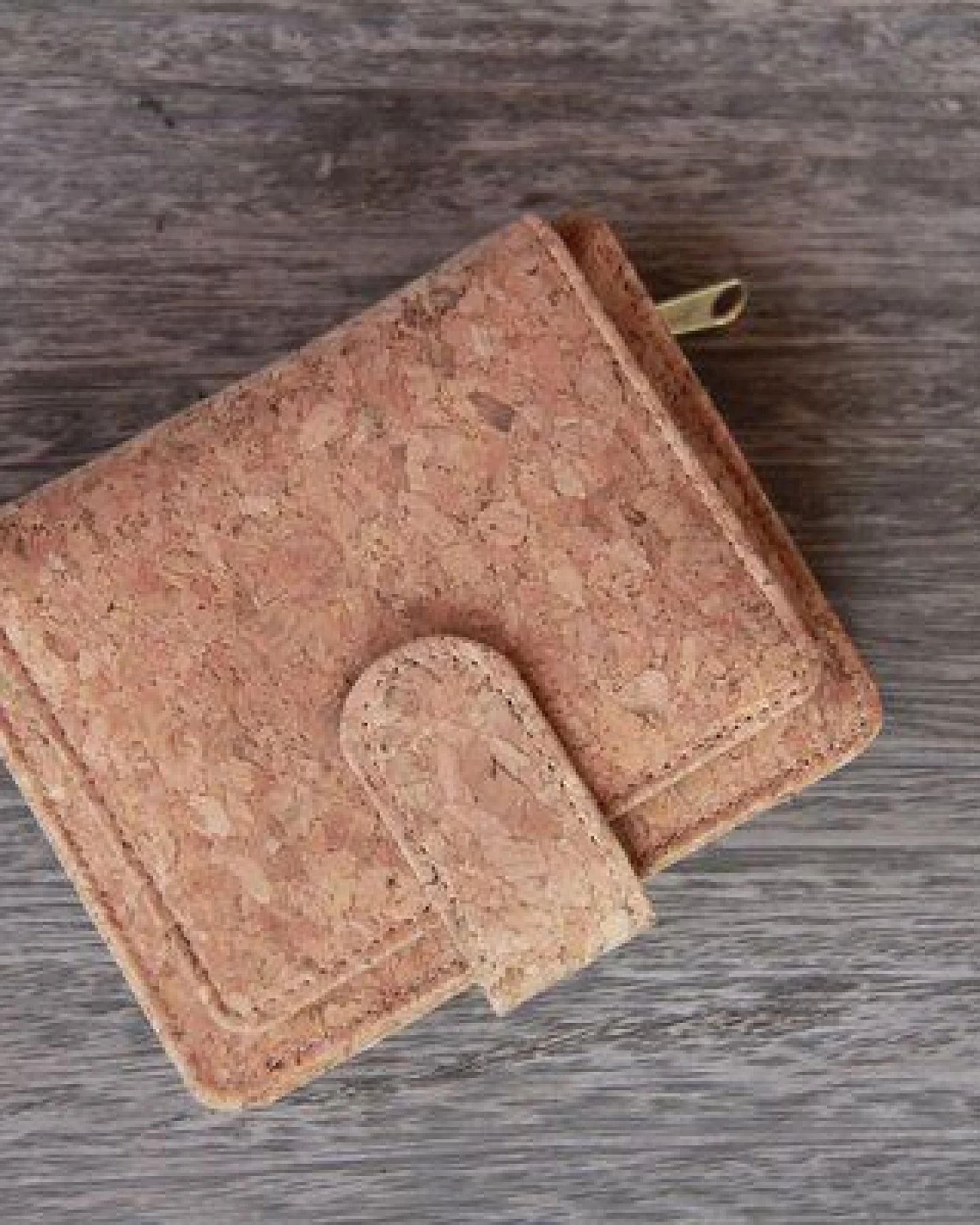 BY COPALA Portemonnaie handmade aus Kork mit Zipper – Ansicht 3