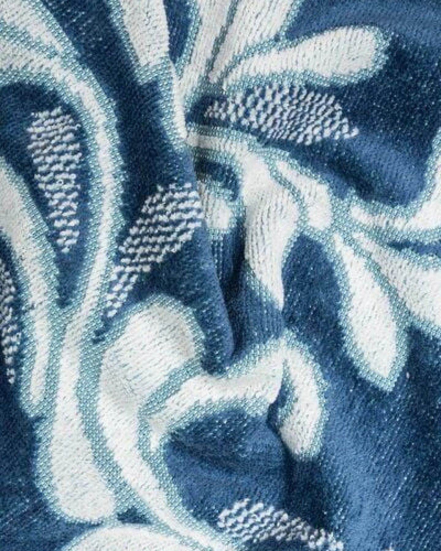 TRANQUILLO Waschlappen aus Biobaumwolle ,verschiedene Muster, 30 x 30 cm (TEX119, TEX123, TEX127) – Ansicht 2