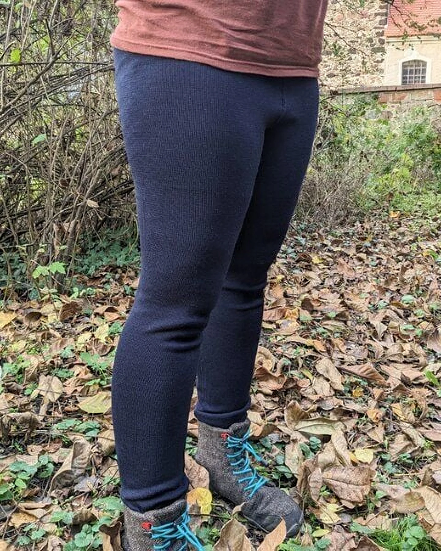 Glückswindel Leggings aus Wolle – Ansicht 4