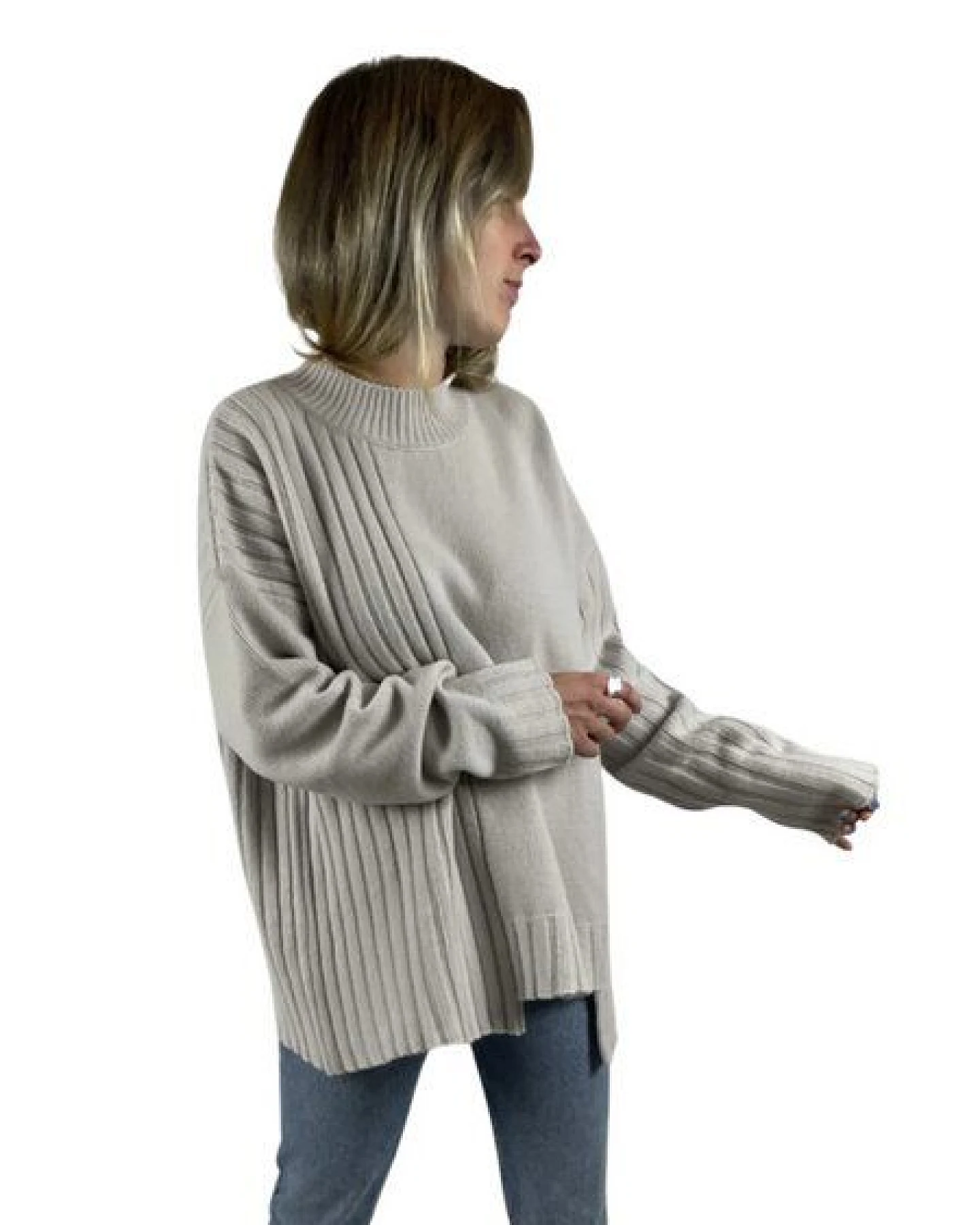 noemvri fashion label Frances Strickpullover – Ansicht 3