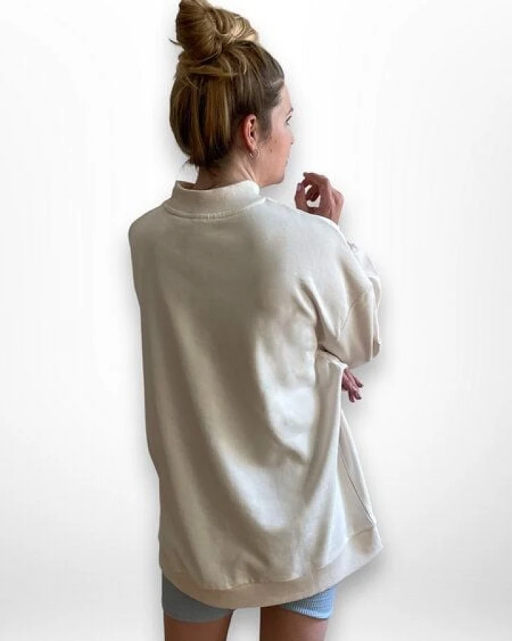 Beige Mit Hell Lilanem Herz
