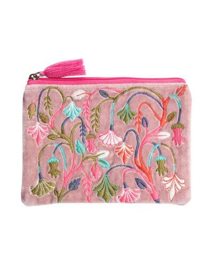 TRANQUILLO Samttäschchen verschiedene Designs 21 x 15 cm (BAG271, BAG272, BAG302, BAG303)