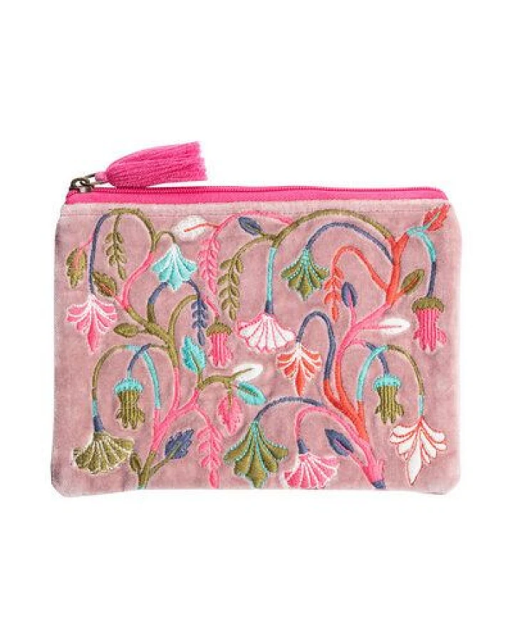 TRANQUILLO Samttäschchen verschiedene Designs 21 x 15 cm (BAG271, BAG272, BAG302, BAG303)