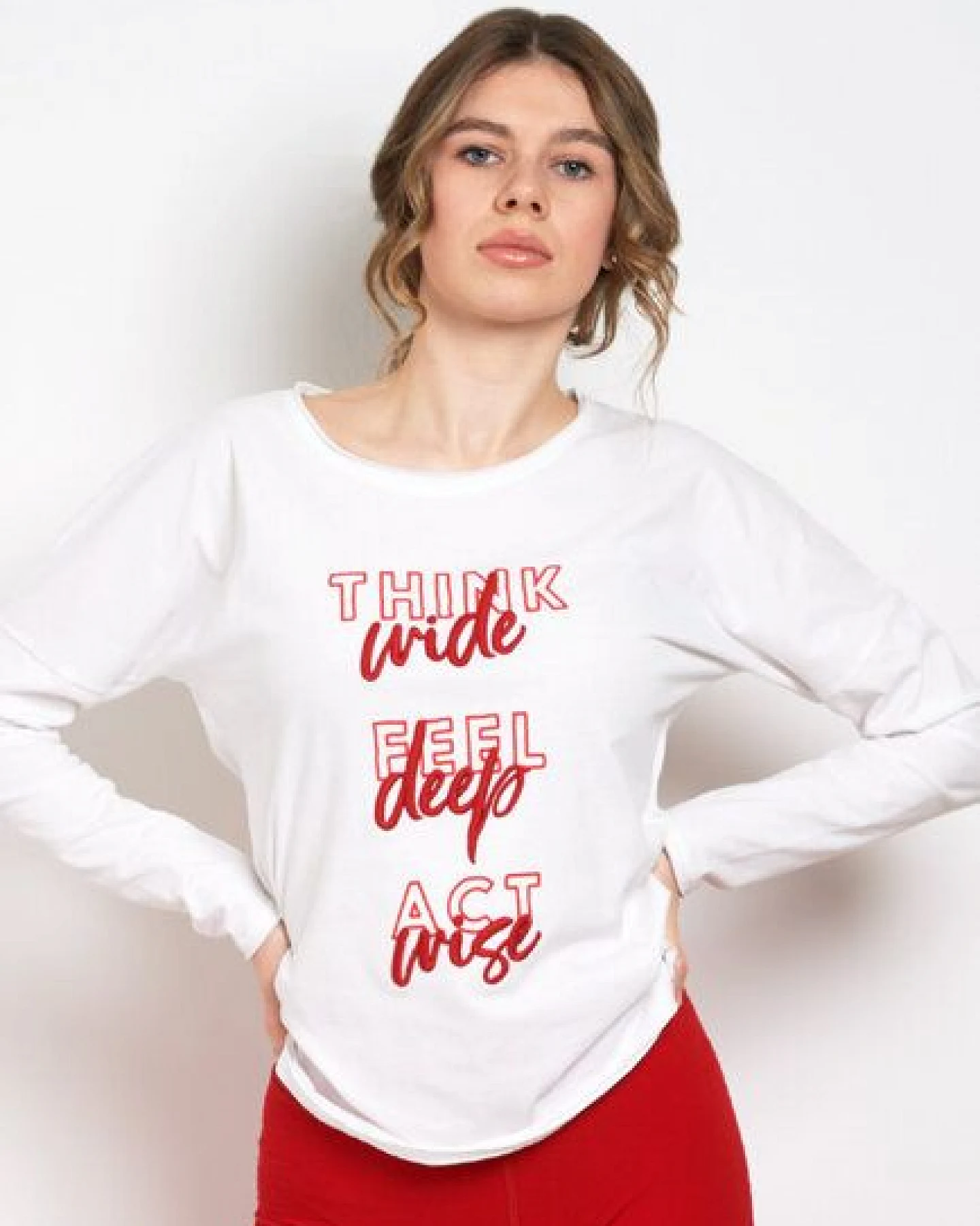 SPARKLES OF LIGHT Yoga Shirt – Ansicht 2
