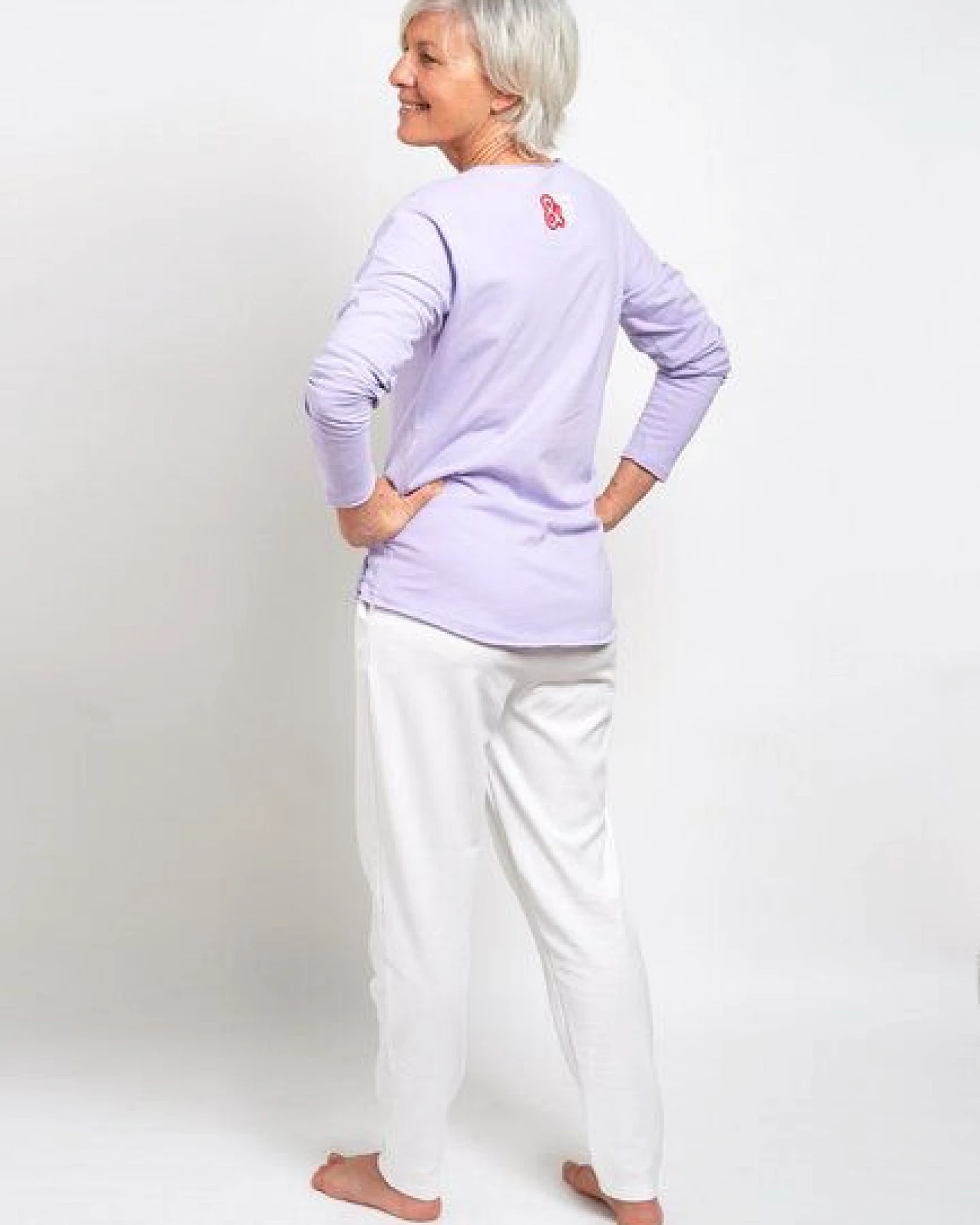 SPARKLES OF LIGHT Yoga Shirt – Ansicht 2