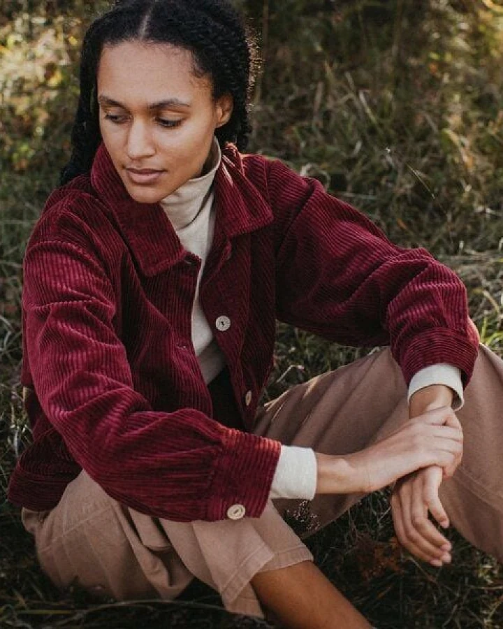 NORDLICHT Damen Cord Jacke aus 100% Bio-Baumwolle SILJA