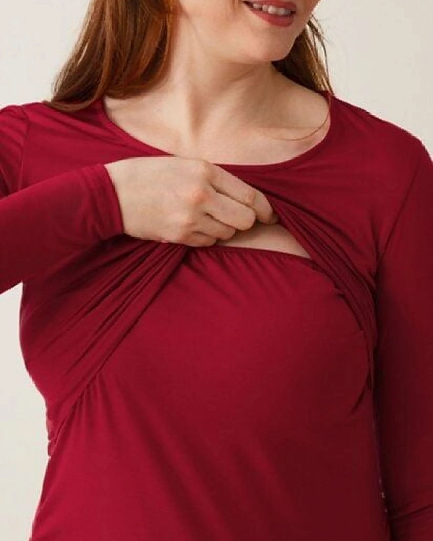 Bodycon-Umstandskleid mit Stillfunktion von boob – Ansicht 3