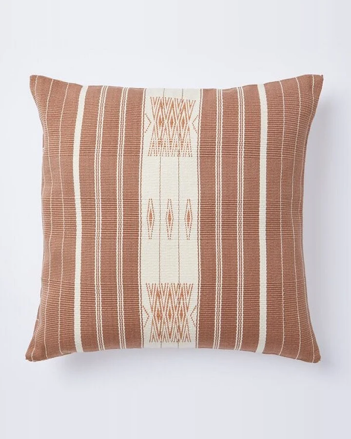 By Native Kissen Lipila aus dem Nagaland, handgewebtes Unikat, fair und sozial hergestellt, 100% Baumwolle