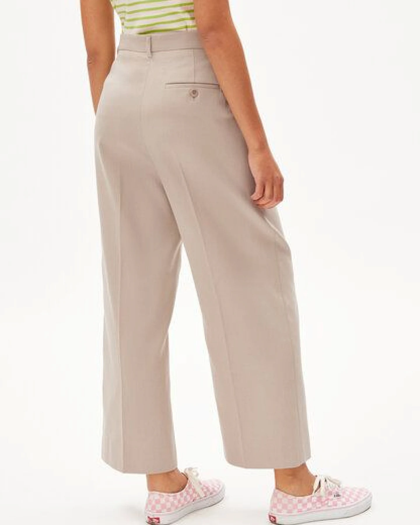 ARMEDANGELS JAALMA - Damen Webhose aus Bio-Baumwolle – Ansicht 2