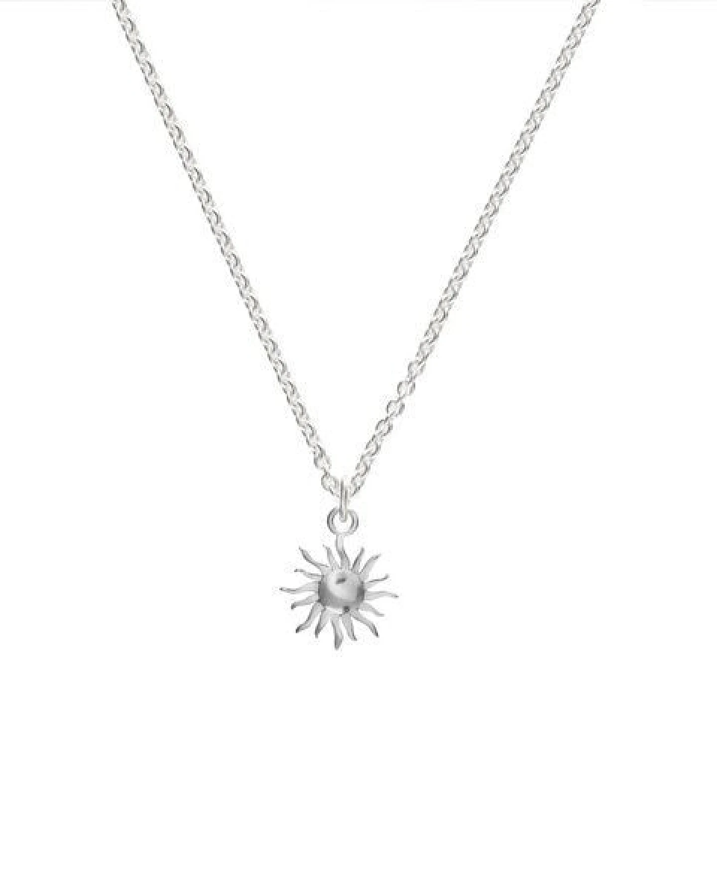 BELLYBIRD Jewellery Halskette - Sonne, Anhänger in Silber/ Silber vergoldet – Ansicht 3
