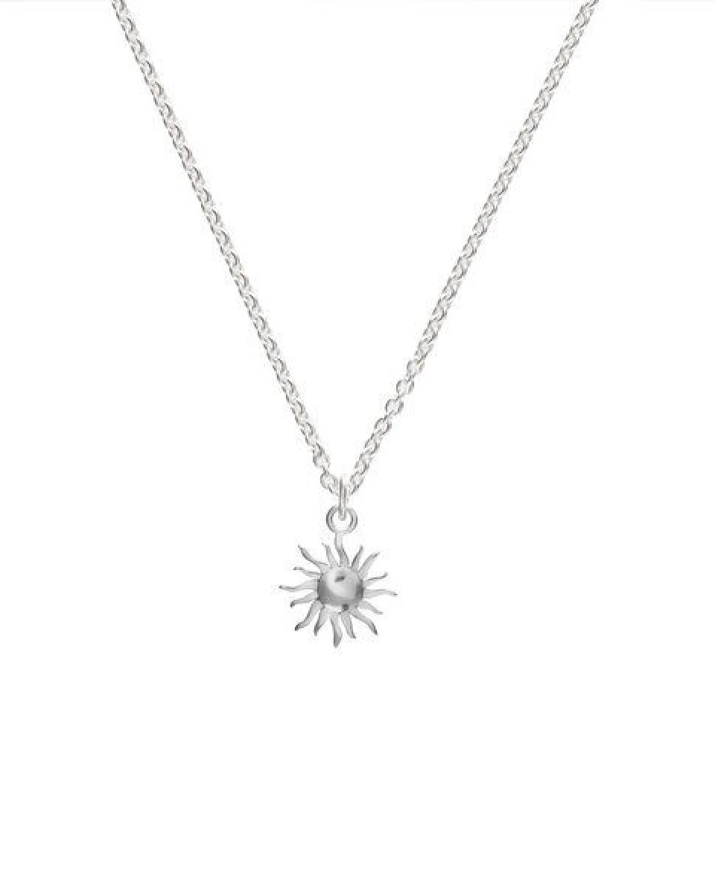 BELLYBIRD Jewellery Halskette - Sonne, Anhänger in Silber/ Silber vergoldet – Ansicht 3