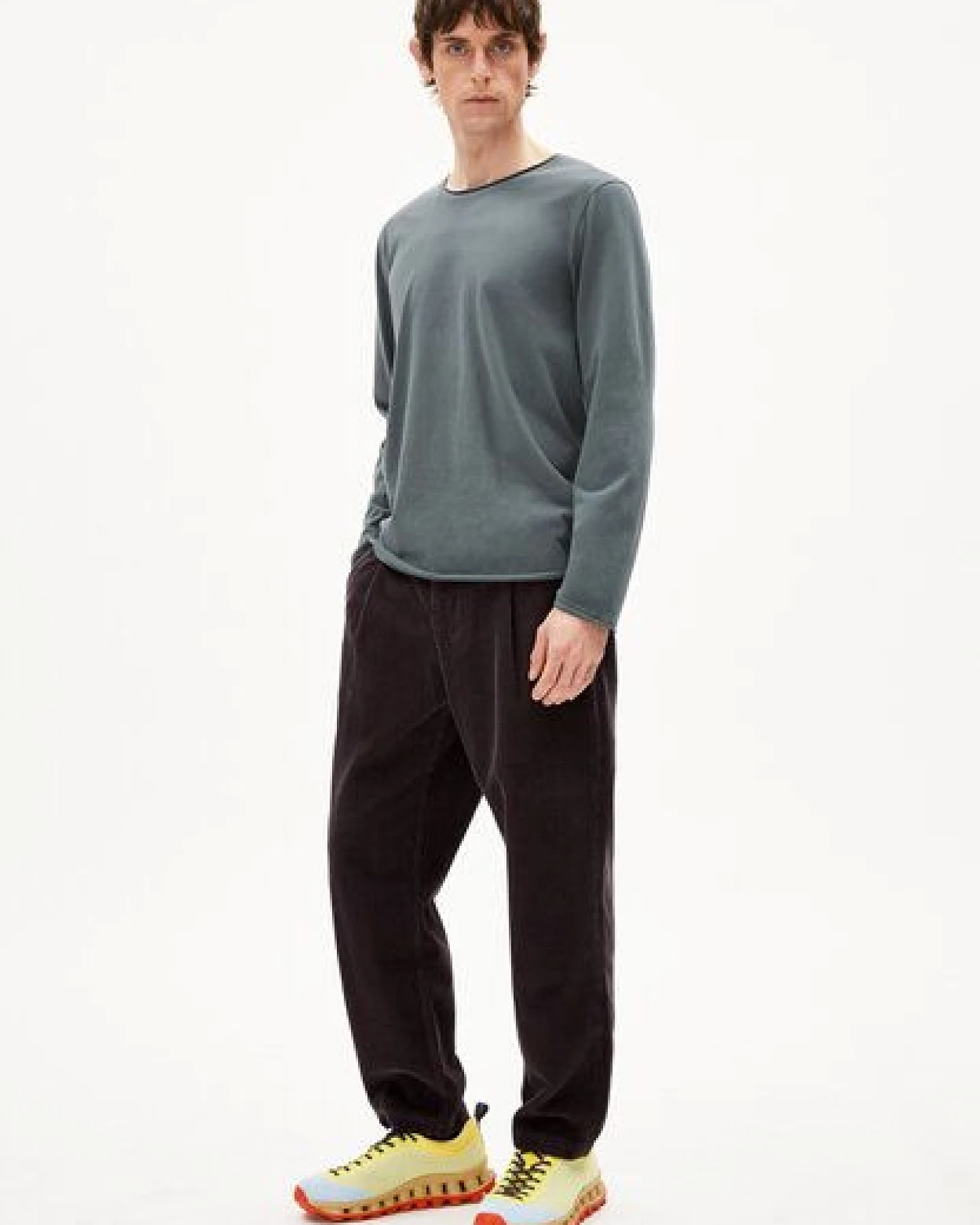 ARMEDANGELS MAARKOS LS BRUSHED Herren Longsleeve aus Bio-Baumwolle – Ansicht 4
