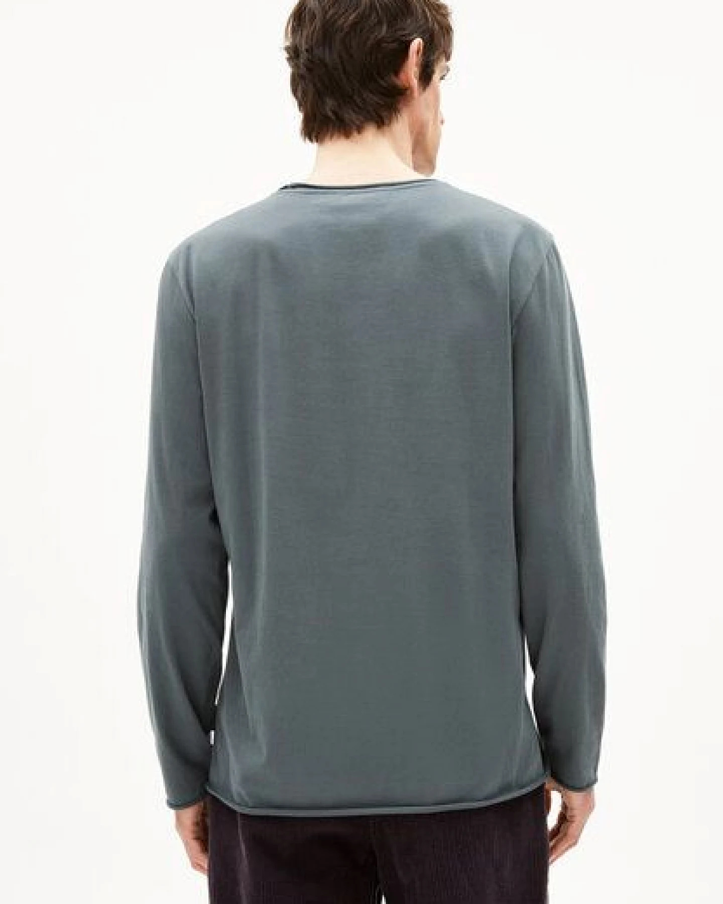 ARMEDANGELS MAARKOS LS BRUSHED Herren Longsleeve aus Bio-Baumwolle – Ansicht 2