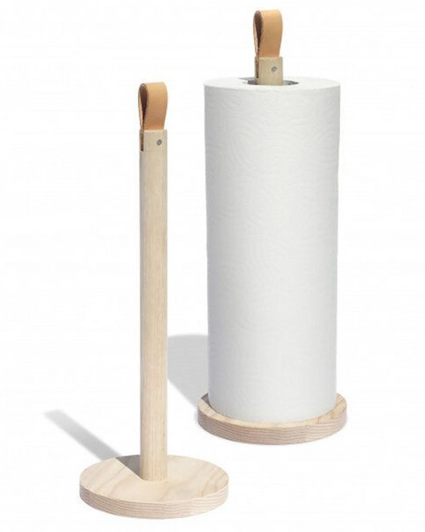 Küchenrollenhalter STRAIGHT Eschenholz (side by side) – Ansicht 4