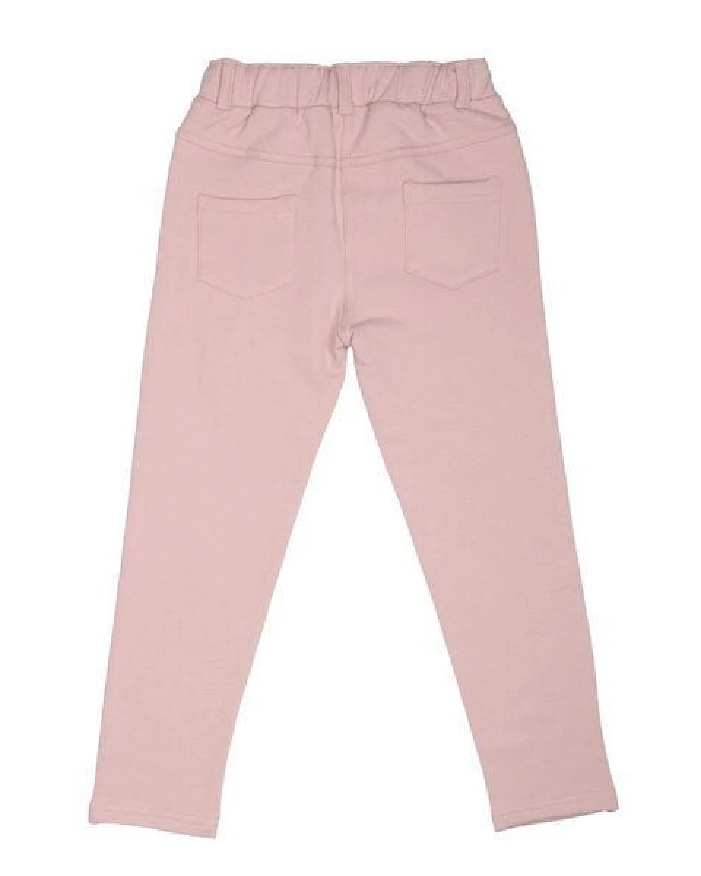 Kinder Leggings GOTS zertifiziert, rosé, Bio-Baumwolle, weich & elastisch, bequemer Bund – Walkiddy – Ansicht 3