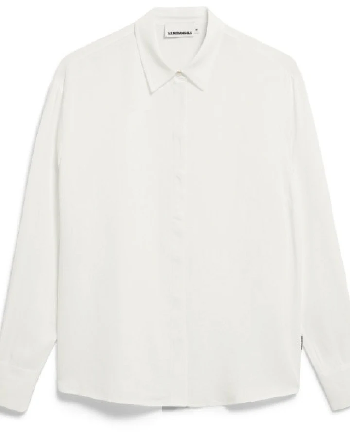 ARMEDANGELS - Women's Larisaana L/S - Bluse Gr XS weiß