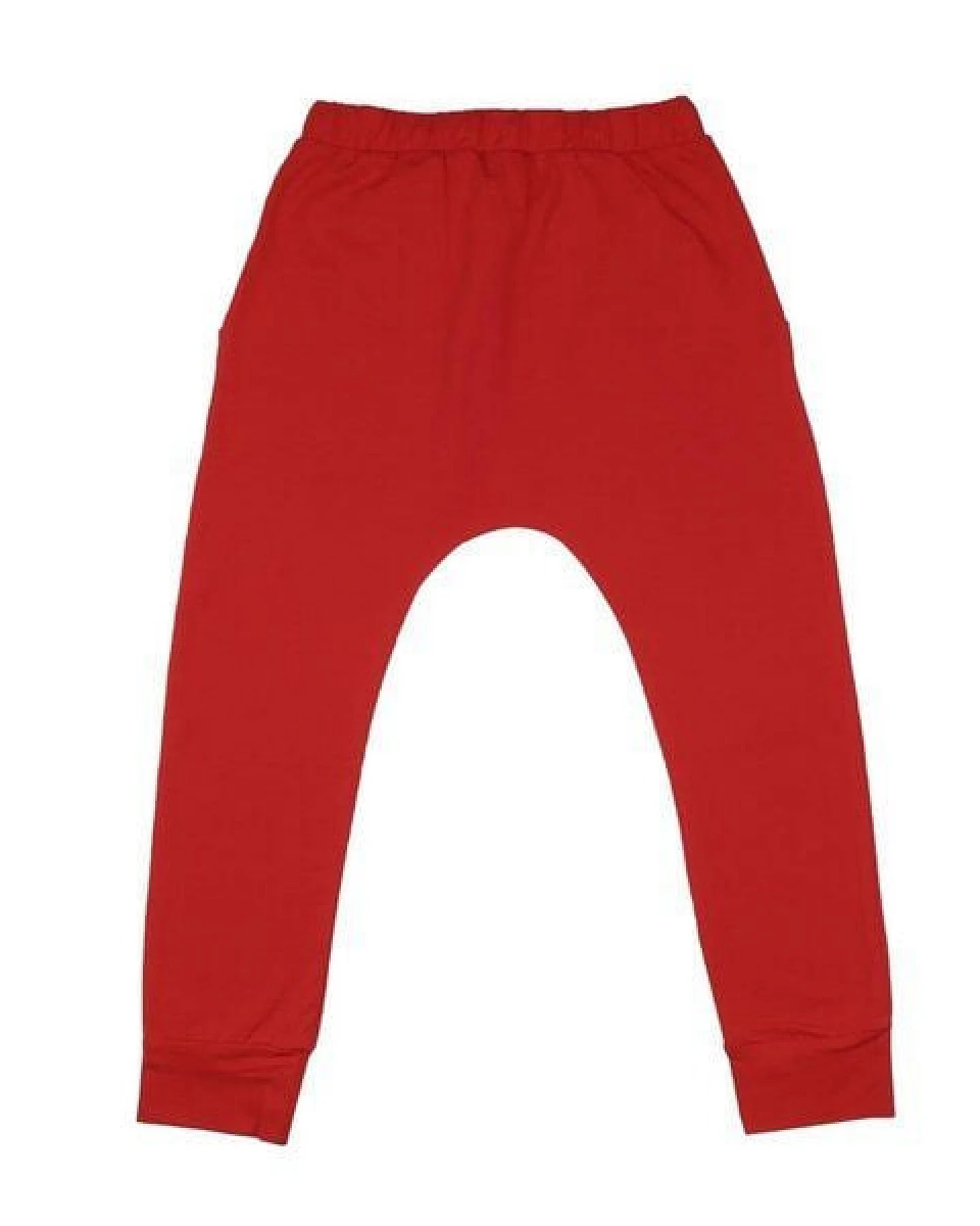 Kinder Jogginghose GOTS zertifiziert Bio-Baumwolle, Rostrot, Walkiddy – Ansicht 3